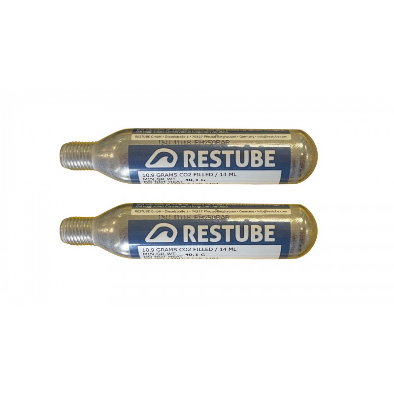 Echipament Freediving - Accesorii - SET OF 2 BEUCHAT RESTUBE FREEDIVING SPARE CARTRIDGE (16 g)