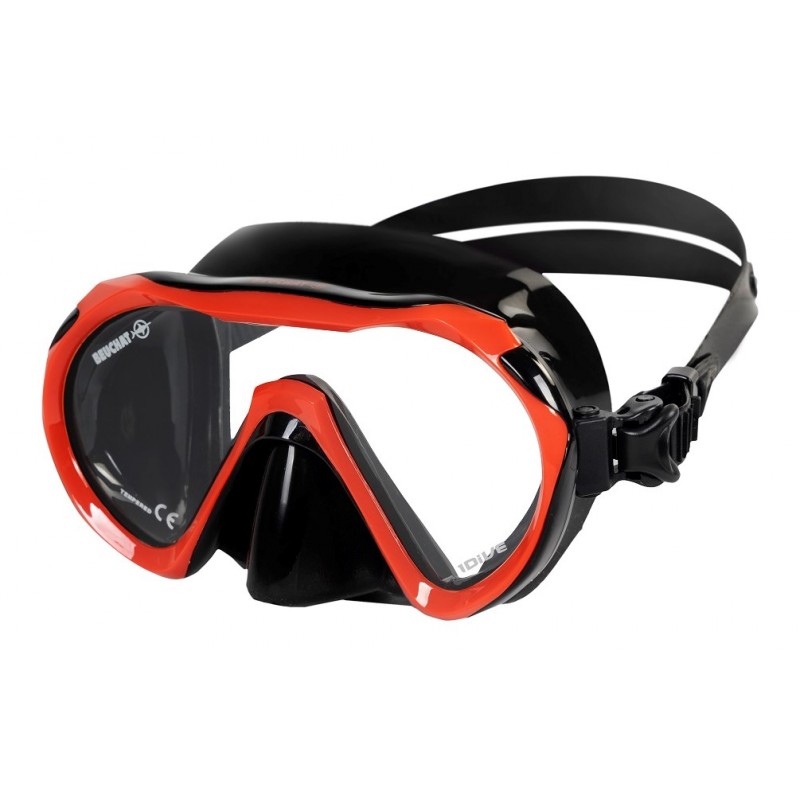 1DIVE MASK - SILICON NEGRU