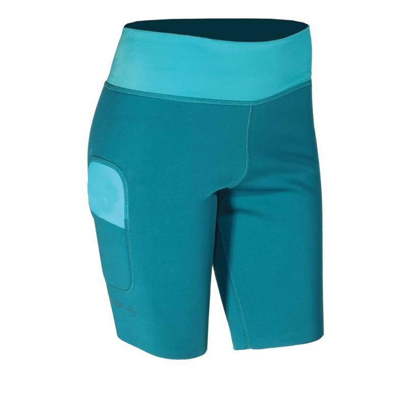 BEUCHAT ATOLL WOMAN BOARDSHORT - 2 MM NEOPRENE - LYCRA - ATOLL BLUE