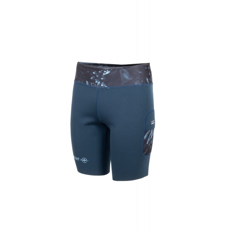 Echipament Snorkeling - Costum de snorkeling - ATOLL MAN 2 MM BOARDSHORT - SEAWEED
