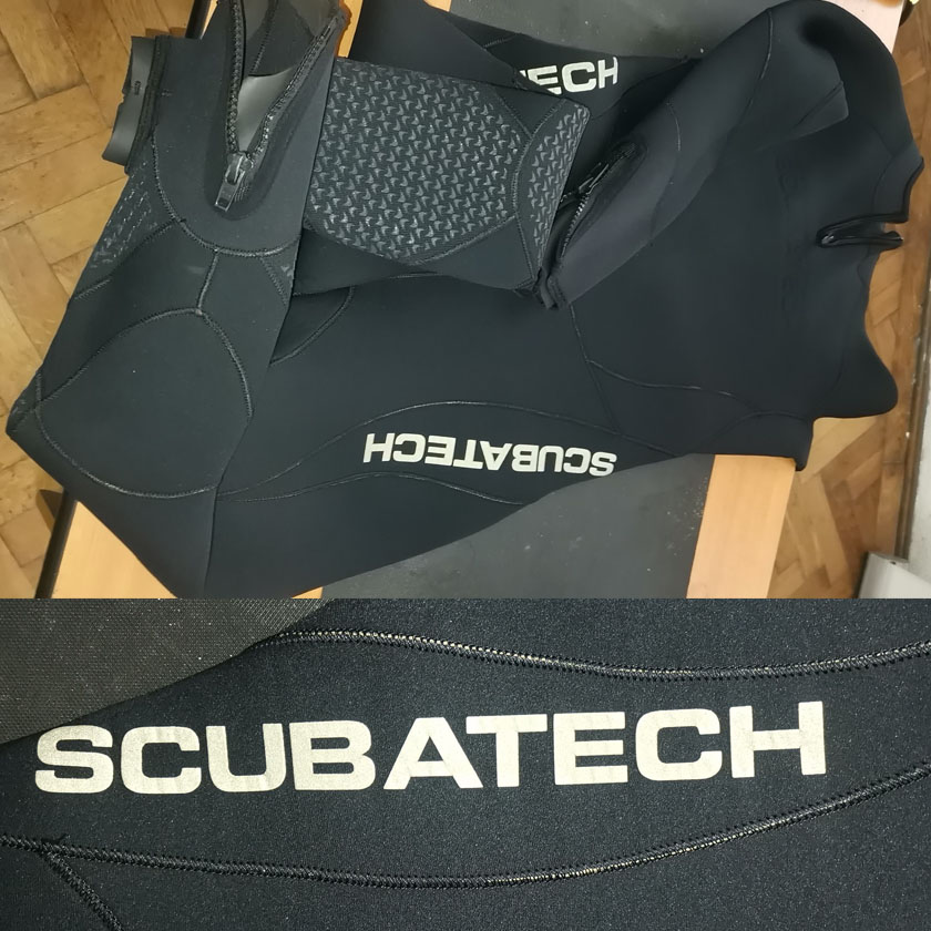WEDIVE COSTUM NEOPREN SCAFANDRU SECOND HAND SCUBATECH - L