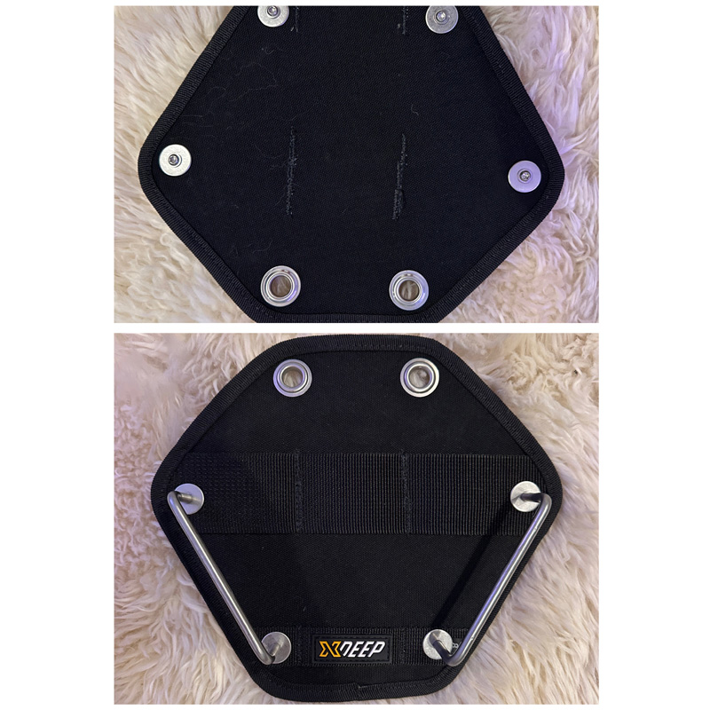 WEDIVE Accesoriu X-deep Butt Plate - steel tanks