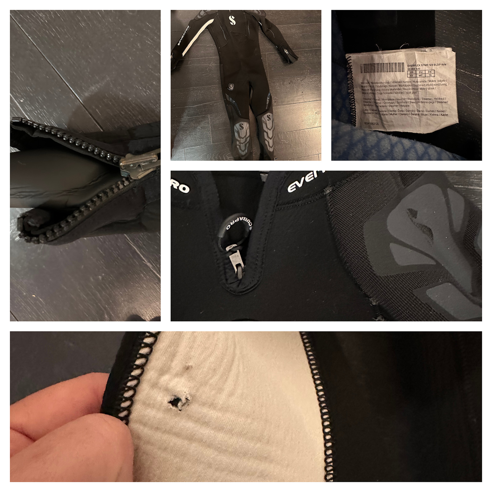 WEDIVE SCUBAPRO EVERFLEX - COSTUM DIN NEOPREN