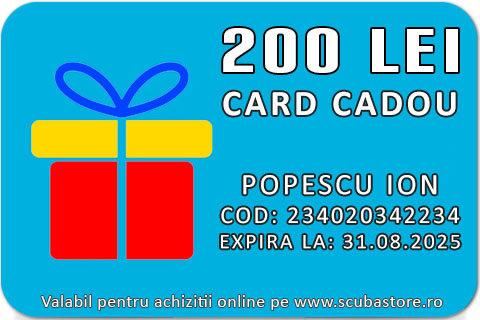 WEDIVE CARD CADOU 200 Lei                                            